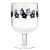 Stackable Acrylic Wine Glasses - Flowers