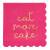 Scalloped Cocktail Napkins - Eat More Cake