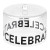 Large Acrylic Cake Dome - Celebrate