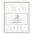 Acrylic Stir Sticks - White Flowers - Set of 4