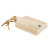 Mini Paulownia Wood Boards - Let It Snow - Set of 2