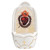 Sacred Heart Porcelain Holy Water Font - 3/pk