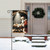 Adoring Santa Garden Flag and Stand Set