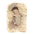 Traditional Christ Child in Raffia Lined Manger