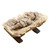 Traditional Christ Child in Raffia Lined Manger