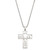 Silver Nativity Cross Pendant - 6/pk