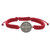 Large Red St. Benedict Macrame Medal Bracelet - 12/pk