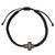Men's Macrame Wood Cross Bracelet - 12/pk