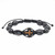 Men's Wood Cross Rosary Bracelet - 12/pk