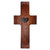 Heart of Jesus Mini Comfort Hand Cross - 12/pk