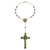 Hematite St. Benedict Auto Rosary - 8/pk