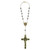 Hematite St. Benedict Auto Rosary - 8/pk