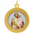Heart Border Devotional Medal Assortment (5 Asst) - 35/pk