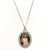 Silver Crystal Devotional Pendant Assortment (5 Asst) - 20/pk