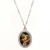 Silver Crystal Devotional Pendant Assortment (5 Asst) - 20/pk