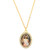 Gold Crystal Devotional Pendant Assortment (5 Asst) - 20/pk