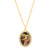 Gold Crystal Devotional Pendant Assortment (5 Asst) - 20/pk