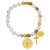 St. Benedict Imitation Freshwater Pearl Rosary Bracelet - 8/pk