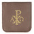 Chi Rho Velveteen Snap Rosary Case - 12/pk