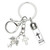 Holy Water Bottle Protection Key Ring - 6/pk