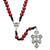Sacred Heart Triple Protection Cord Rosary - 8/pk