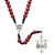 Sacred Heart Triple Protection Cord Rosary - 8/pk