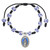 Miraculous Mary Floral Ceramic Bead Rosary Bracelet - 8/pk