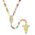 Our Lady of Guadalupe Multicolor Ornate Cord Rosary - 2/pk
