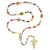 Our Lady of Guadalupe Multicolor Ornate Cord Rosary - 2/pk