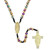 Our Lady of Guadalupe Black Ornate Cord Rosary - 2/pk