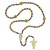 Our Lady of Guadalupe Black Ornate Cord Rosary - 2/pk