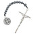 Large Hematite St. Benedict One Decade Rosary - 8/pk