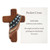 Hold Faith for the Nation Wood Pocket Cross - 2/pk