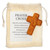 Praying Hands Wood Pocket Cross - 2/pk