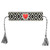 Sacred Heart Fabric Cuff Bracelet - 8/pk