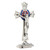 Silver St. Benedict Standing Crucifix - 10/pk