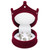 5-Piece Nativity in Velveteen Crown Gift Box - 8/pk