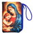 Rosary with Madonna and Child Zippered Case - 10/pk