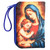 Rosary with Madonna and Child Zippered Case - 10/pk