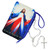 Rosary with Divine Mercy Zippered Case - 10/pk
