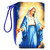 Rosary with Blessed Mother Zippered Case - 10/pk