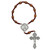 St. Joseph One Decade Cord Rosary - 8/pk