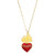 Sacred Heart with Crown of Thorns Pendant - 8/pk
