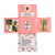 Pink Devotional Medal Pocket Shrine - 2/pk