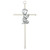 Praying Boy Metal Wall Cross - 2/pk