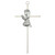 Praying Girl Metal Wall Cross - 2/pk