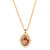 Sacred Heart Pearl Border Pendant - 8/pk
