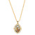 St. Michael Pearl Border Pendant - 8/pk