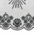 Black Chalice and Cross Chapel Veil
