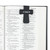 Black St. Pio Pray, Hope, Don't Worry Cross Magnetic Bookmark - 8/pk